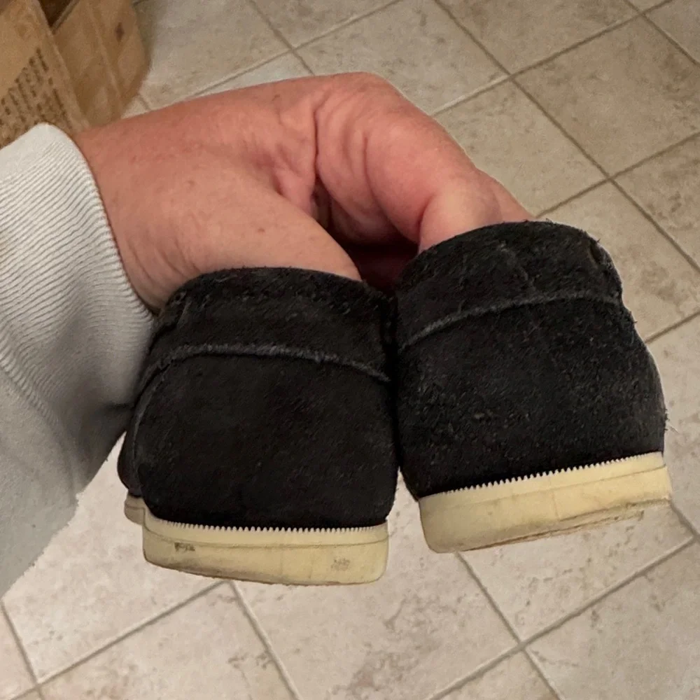 Giorgio Armani Black Kids Dress Shoes